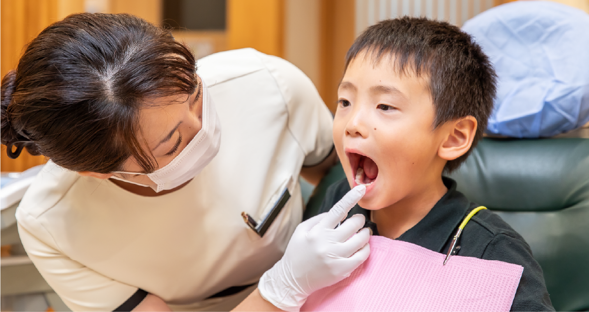 お子さまの定期健診・予防